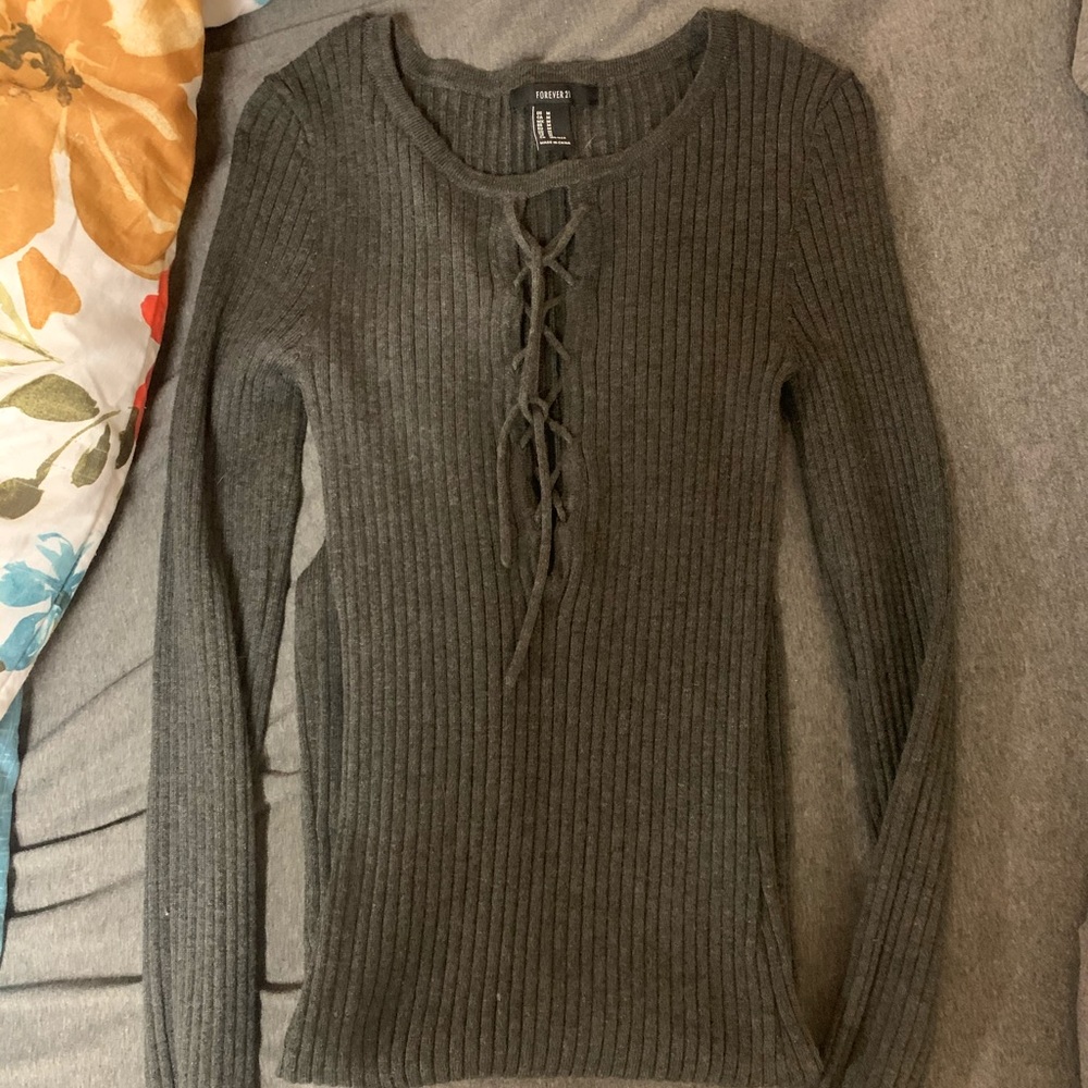Grey mini dress